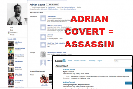 ADRIAN-COVERT-GAWKER-ASSASSIN-3-272x182
Keywords: Rare Earth Mines Of Afghanistan, New America Foundation Corruption, Obama, Obama Campaign Finance, Obama FEC violations, Palo Alto Mafia, Paypal Mafia, Pelosi Corruption, Political bribes, Political Insider,  Eric Schmidts Sex Penthouse, SEC Investigation