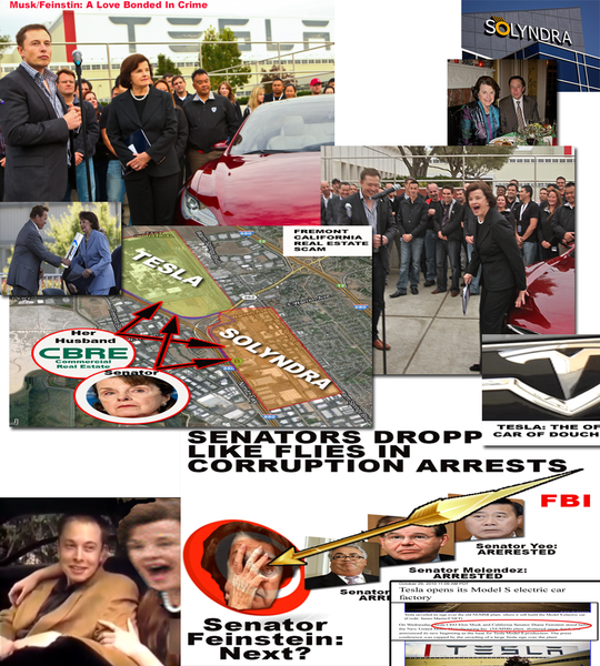 CROOKS_MUSK_FEINSTEIN
Keywords: Rare Earth Mines Of Afghanistan, New America Foundation Corruption, Obama, Obama Campaign Finance, Obama FEC violations, Palo Alto Mafia, Paypal Mafia, Pelosi Corruption, Political bribes, Political Insider,  Eric Schmidts Sex Penthouse, SEC Investigation