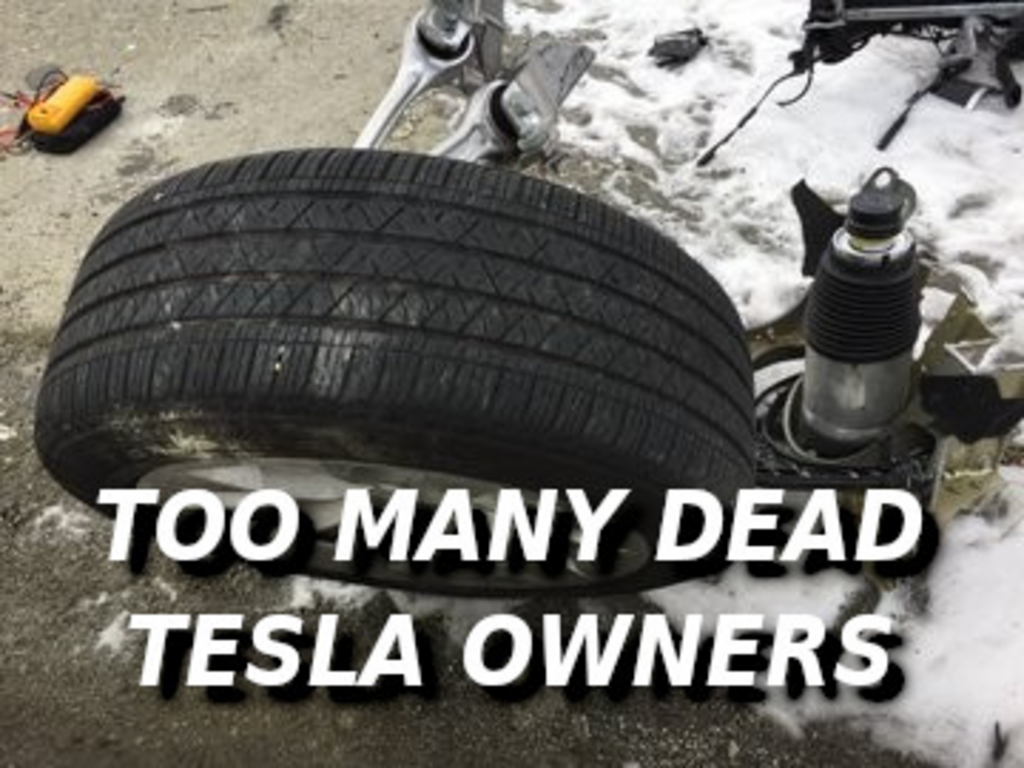 ANOTHER DEAD TESLA OWNER 66699 Elon Musk Corruption And Crappy Engineering Make Tesla Cars So Unsafe 
Keywords: Rare Earth Mines Of Afghanistan, New America Foundation Corruption, Obama, Obama Campaign Finance, Obama FEC violations, Palo Alto Mafia, Paypal Mafia, Pelosi Corruption, Political bribes, Political Insider,  Eric Schmidts Sex Penthouse, SEC Investigation