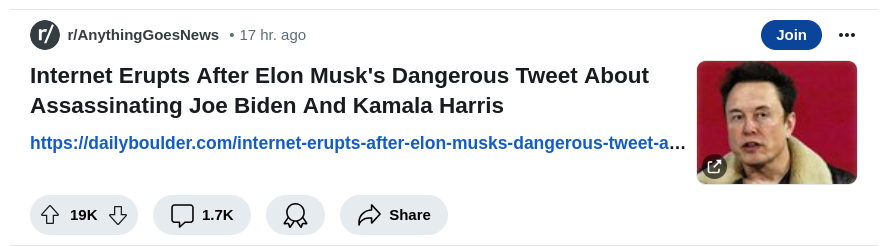 MUSK SAYS KILL THEM ALL
Keywords: Rare Earth Mines Of Afghanistan, New America Foundation Corruption, Obama, Obama Campaign Finance, Obama FEC violations, Palo Alto Mafia, Paypal Mafia, Pelosi Corruption, Political bribes, Political Insider,  Eric Schmidts Sex Penthouse, SEC Investigation