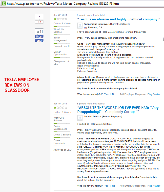 TESLA-EMPLOYEE Elon Musk Corruption And Crappy Engineering Make Tesla Cars So Unsafe 
Keywords: Rare Earth Mines Of Afghanistan, New America Foundation Corruption, Obama, Obama Campaign Finance, Obama FEC violations, Palo Alto Mafia, Paypal Mafia, Pelosi Corruption, Political bribes, Political Insider,  Eric Schmidts Sex Penthouse, SEC Investigation