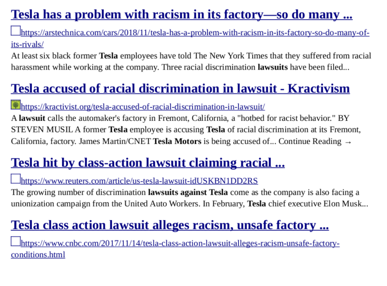 TESLA-RACISM-3-768x568-MUSK-1
Keywords: Rare Earth Mines Of Afghanistan, New America Foundation Corruption, Obama, Obama Campaign Finance, Obama FEC violations, Palo Alto Mafia, Paypal Mafia, Pelosi Corruption, Political bribes, Political Insider,  Eric Schmidts Sex Penthouse, SEC Investigation