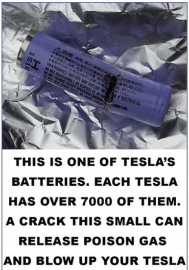 TESLA BATTERY DANGER Elon Musk Corruption And Crappy Engineering Make Tesla Cars So Unsafe 
Keywords: Rare Earth Mines Of Afghanistan, New America Foundation Corruption, Obama, Obama Campaign Finance, Obama FEC violations, Palo Alto Mafia, Paypal Mafia, Pelosi Corruption, Political bribes, Political Insider,  Eric Schmidts Sex Penthouse, SEC Investigation