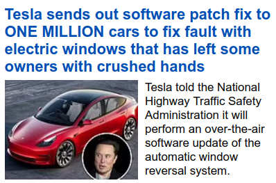 TESLA SMASHES USERS
Keywords: Rare Earth Mines Of Afghanistan, New America Foundation Corruption, Obama, Obama Campaign Finance, Obama FEC violations, Palo Alto Mafia, Paypal Mafia, Pelosi Corruption, Political bribes, Political Insider,  Eric Schmidts Sex Penthouse, SEC Investigation