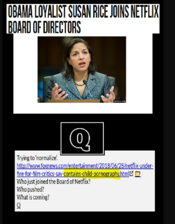 SUSAN-RICE-RIGS-NETFLIX-THE-SILICON-VALLEY-TECH-MAFIA
Keywords: Rare Earth Mines Of Afghanistan, New America Foundation Corruption, Obama, Obama Campaign Finance, Obama FEC violations, Palo Alto Mafia, Paypal Mafia, Pelosi Corruption, Political bribes, Political Insider,  Eric Schmidts Sex Penthouse, SEC Investigation