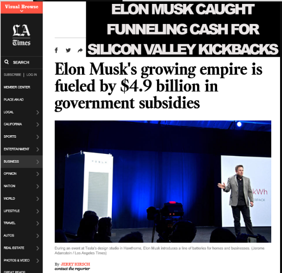 ELON MUSK IS THE DNC  ELON MUSK IS A LIAR SCAMMER POLITICAL BRIBERY CROOK
Keywords: Rare Earth Mines Of Afghanistan, New America Foundation Corruption, Obama, Obama Campaign Finance, Obama FEC violations, Palo Alto Mafia, Paypal Mafia, Pelosi Corruption, Political bribes, Political Insider,  Eric Schmidts Sex Penthouse, SEC Investigation