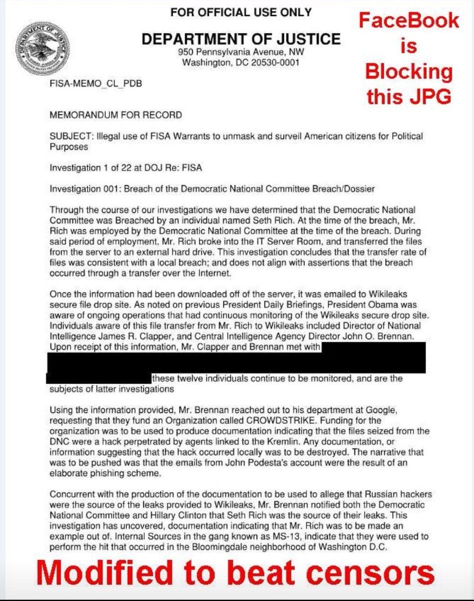 FISA MEMO OVERVIEW_  Silicon Valley Tech Oligarchs And Their Operatives ARE The Deep State
Keywords: Rare Earth Mines Of Afghanistan, New America Foundation Corruption, Obama, Obama Campaign Finance, Obama FEC violations, Palo Alto Mafia, Paypal Mafia, Pelosi Corruption, Political bribes, Political Insider,  Eric Schmidts Sex Penthouse, SEC Investigation