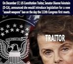 TRAITOR FEINSTEIN Silicon Valley Tech Oligarchs And Their Operatives ARE The Deep State
Keywords: Rare Earth Mines Of Afghanistan, New America Foundation Corruption, Obama, Obama Campaign Finance, Obama FEC violations, Palo Alto Mafia, Paypal Mafia, Pelosi Corruption, Political bribes, Political Insider,  Eric Schmidts Sex Penthouse, SEC Investigation