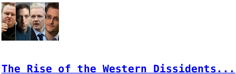 WESTERN DISSIDENTS Silicon Valley Tech Oligarchs And Their Operatives ARE The Deep State
Keywords: Rare Earth Mines Of Afghanistan, New America Foundation Corruption, Obama, Obama Campaign Finance, Obama FEC violations, Palo Alto Mafia, Paypal Mafia, Pelosi Corruption, Political bribes, Political Insider,  Eric Schmidts Sex Penthouse, SEC Investigation